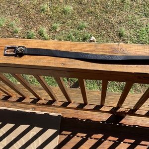 Harley Davidson belt with belt buckle only wore once. Great condition